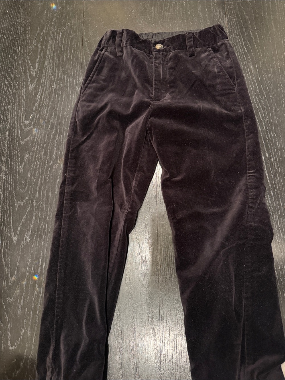 Janie and Jack Boy’s Black Corduroy Pants
